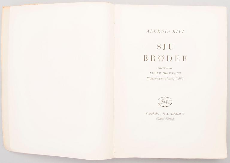 Four books of which two with Loja och Eliel Saarinen's Ex-Libris by Erik O.W. Ehrström, two given as gifts to Saarinen.