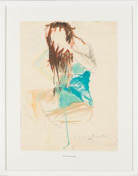 Leena Luostarinen, akvarell, signerad.