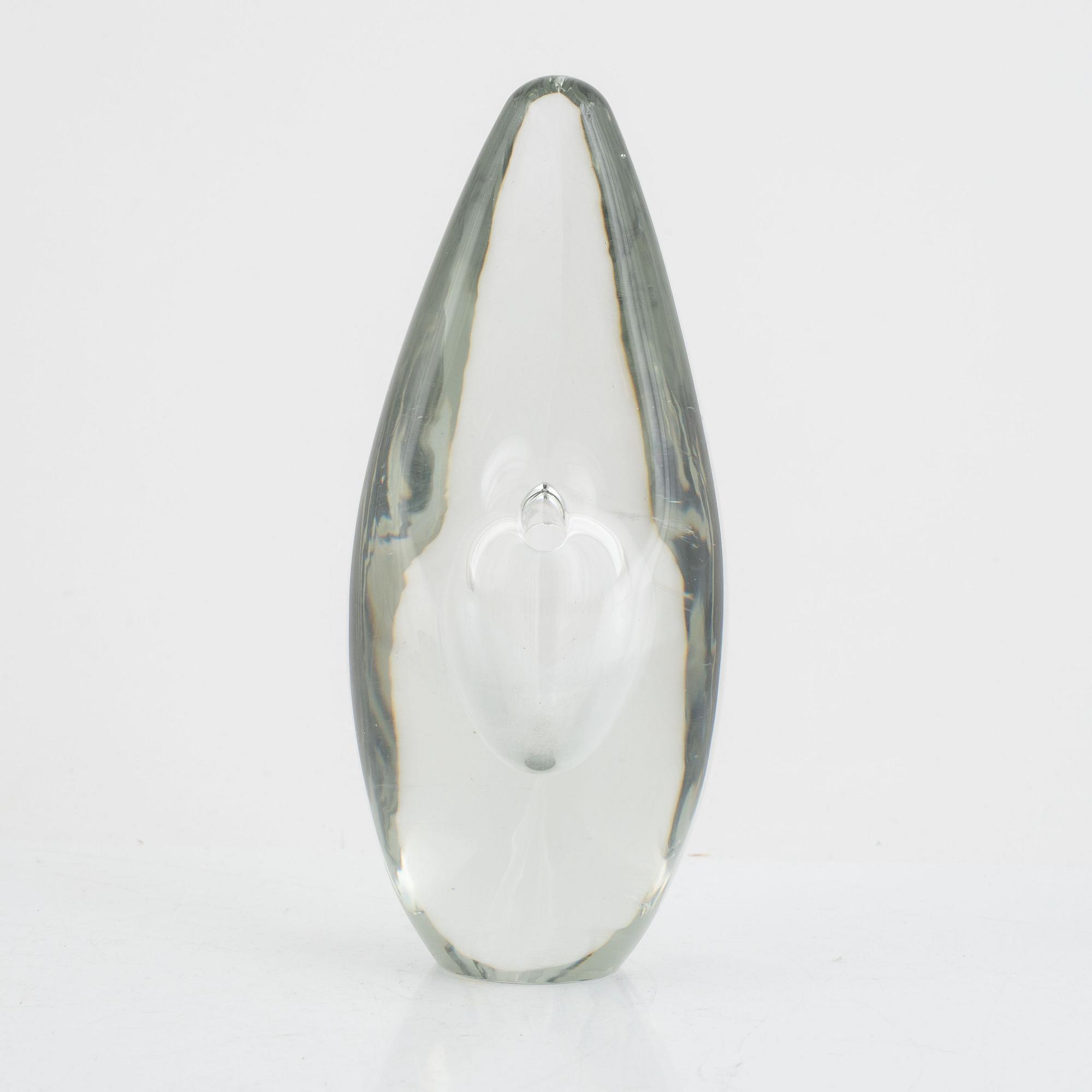 Timo Sarpaneva, skulptur, "Orkidé", Iittala, Finland 1953.