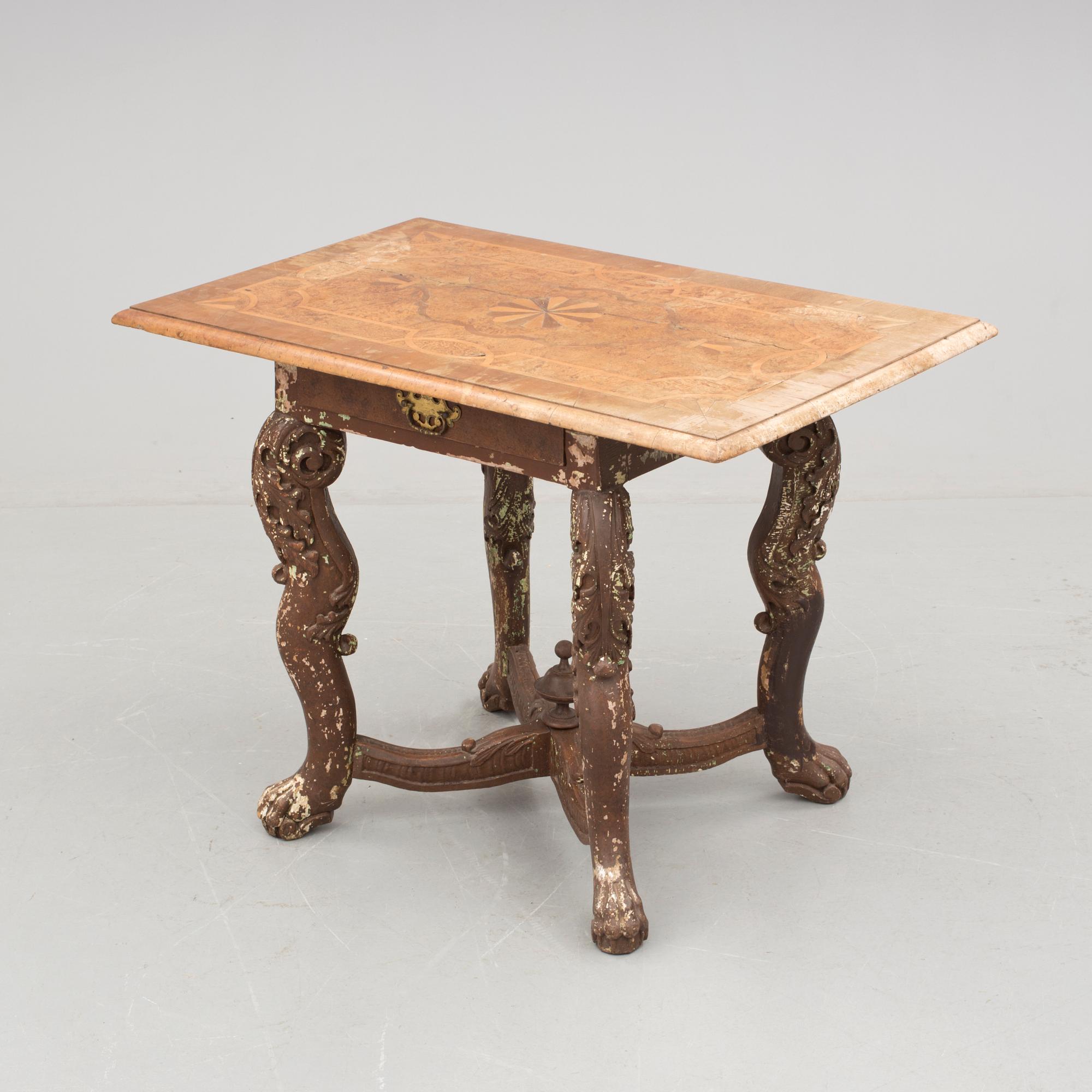BORD, barock, 1700-tal.