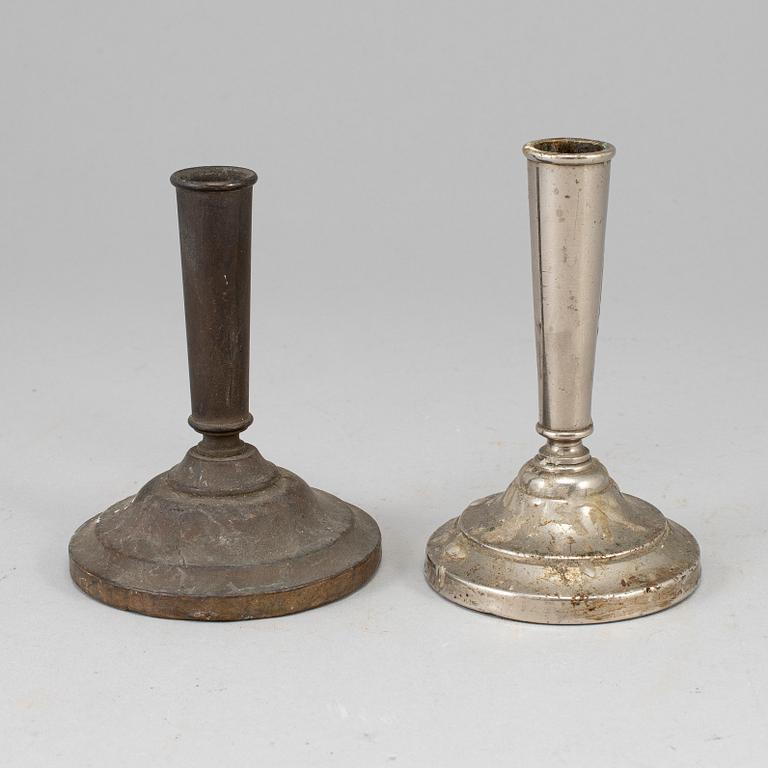 Two metal umbrella stands, first half of the 20th century.