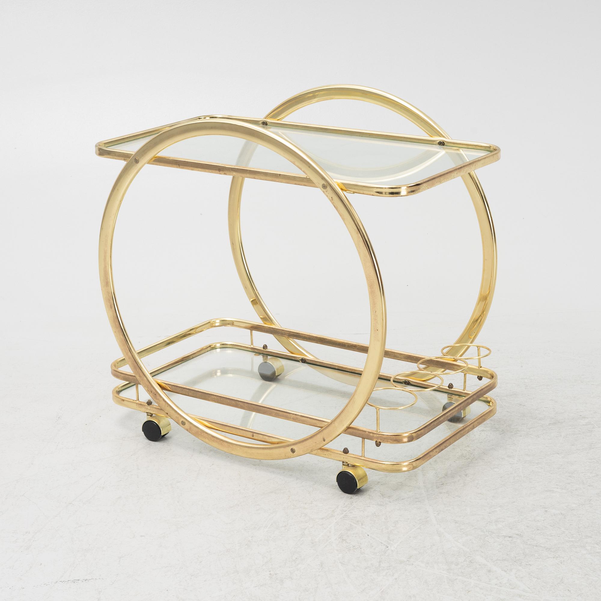 Serving cart, second half of the 20th century.