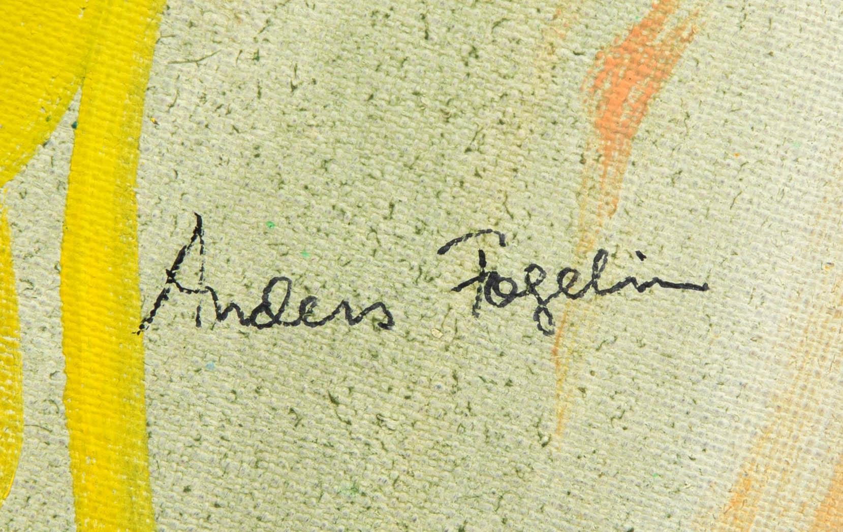 Anders Fogelin, Interior with piano.