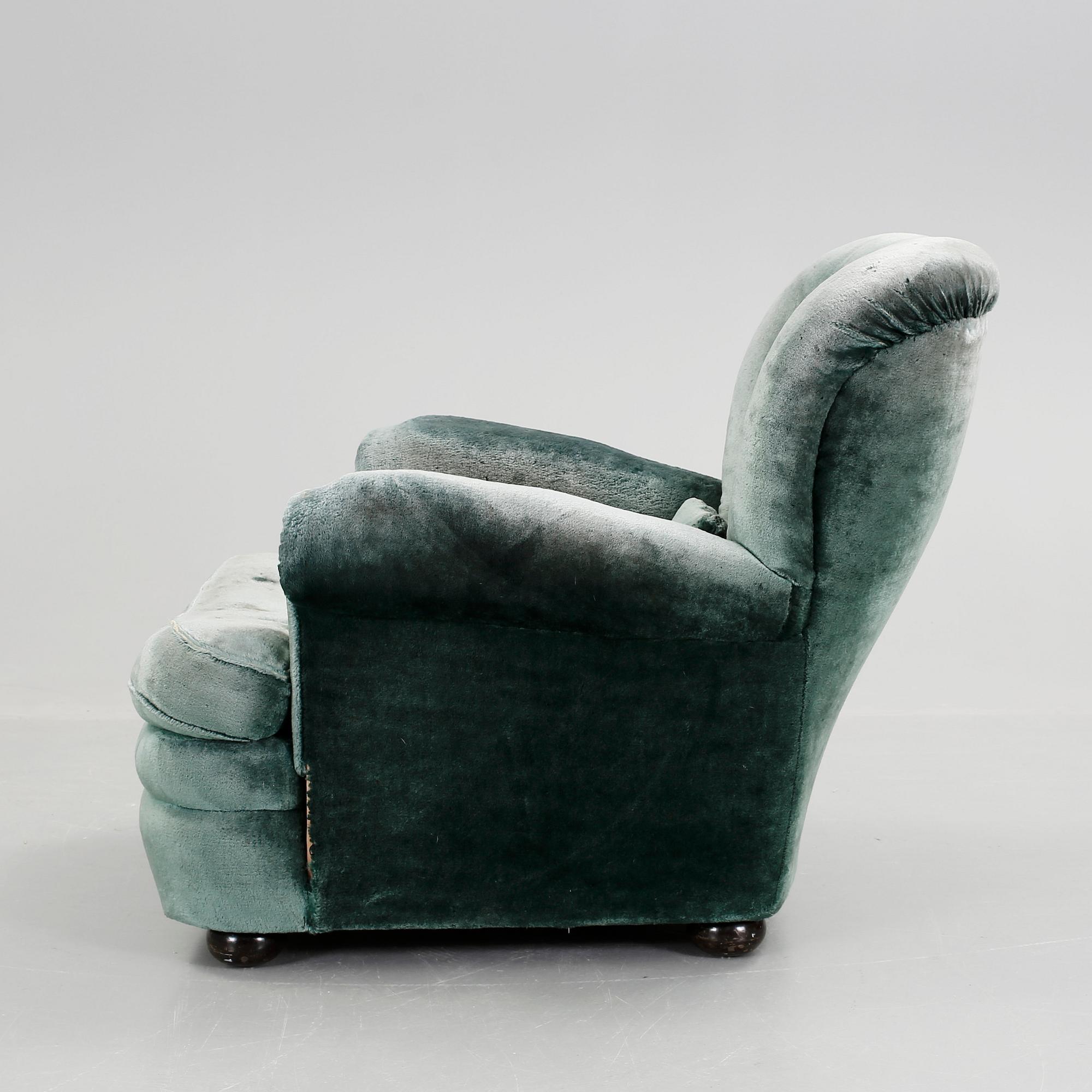 FÅTÖLJ, modell 366, Josef Frank, Firma Svenskt Tenn.