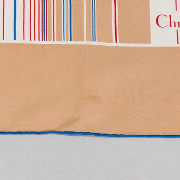 Christian Dior, a silk scarf.