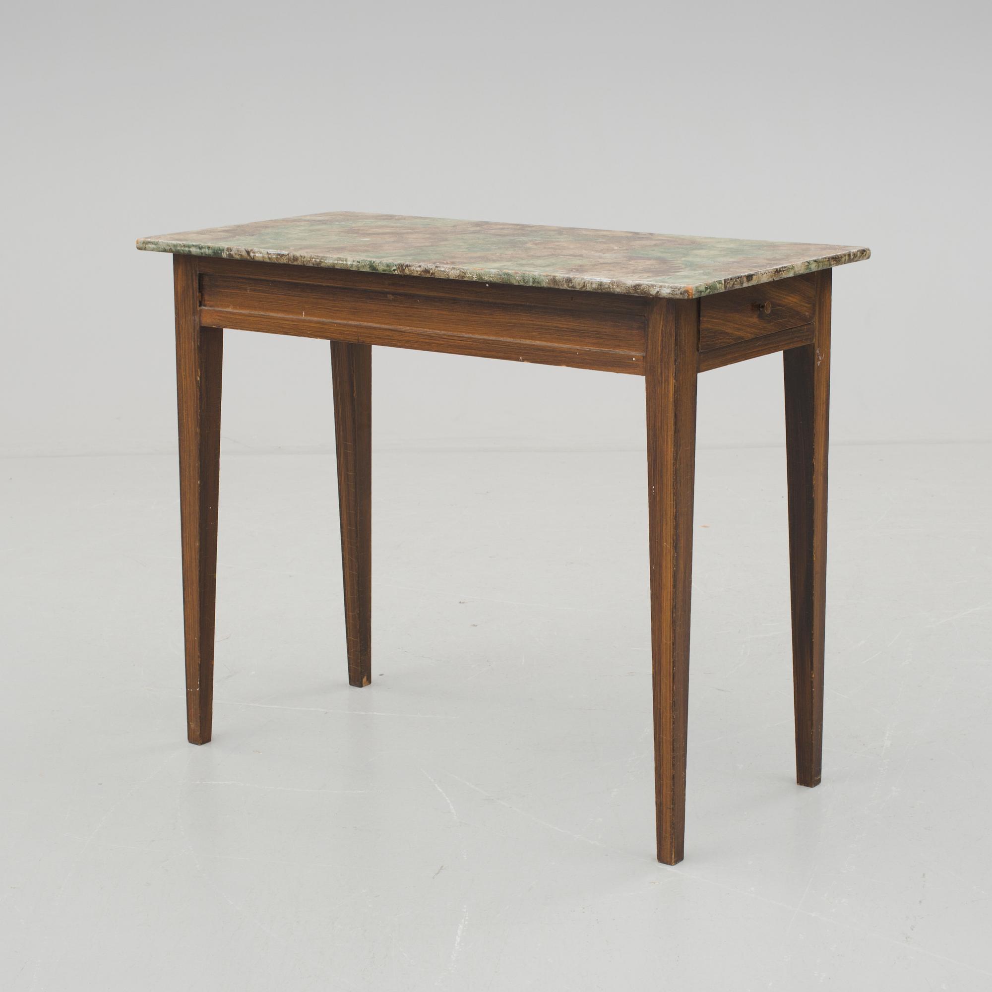 BORD, gustaviansk, 1800-talets slut.