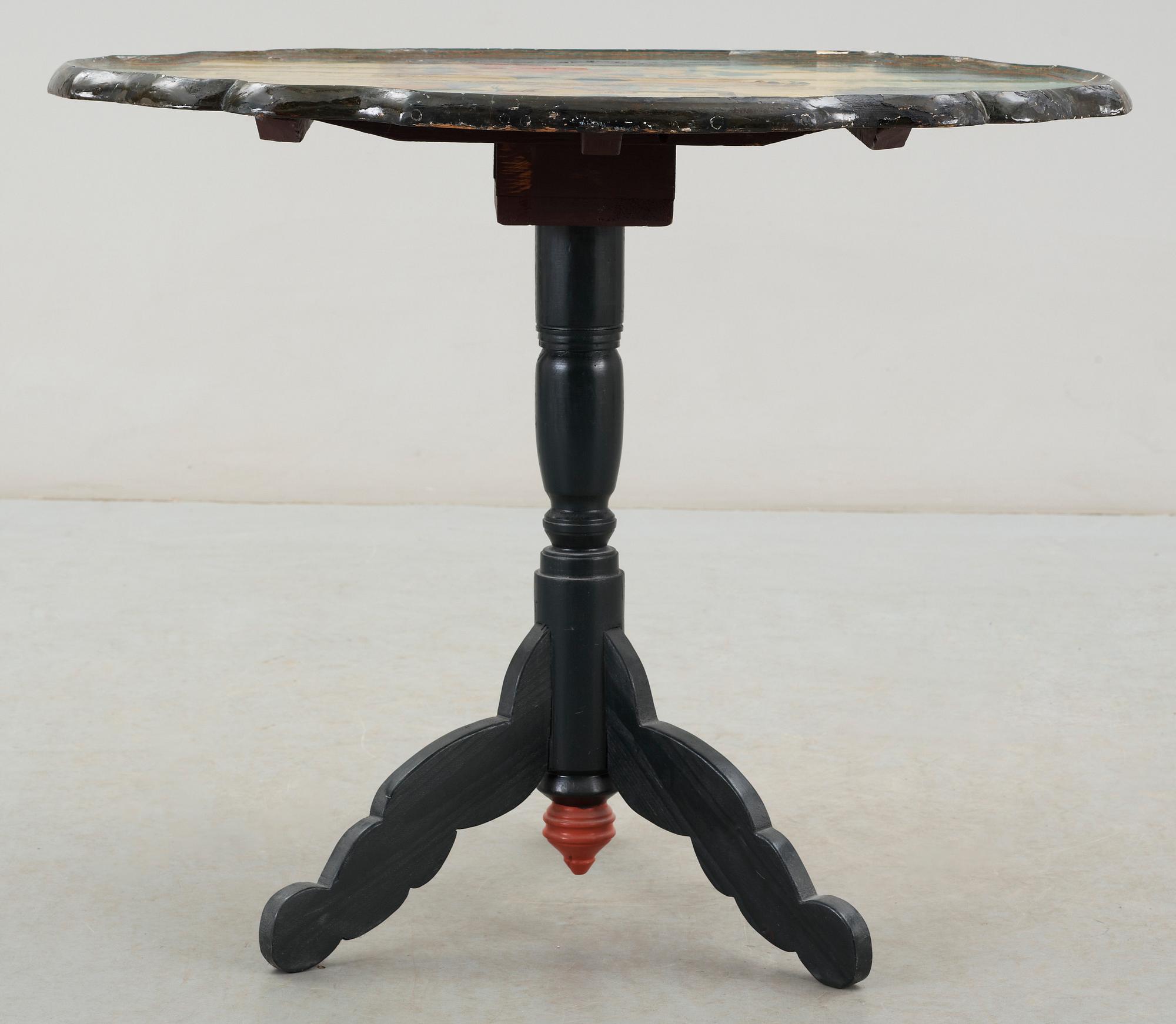 FÄLLBORD, delvis barock och 1700-tal.