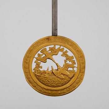 BORDSPENDYL, empire, 1800-talets början.