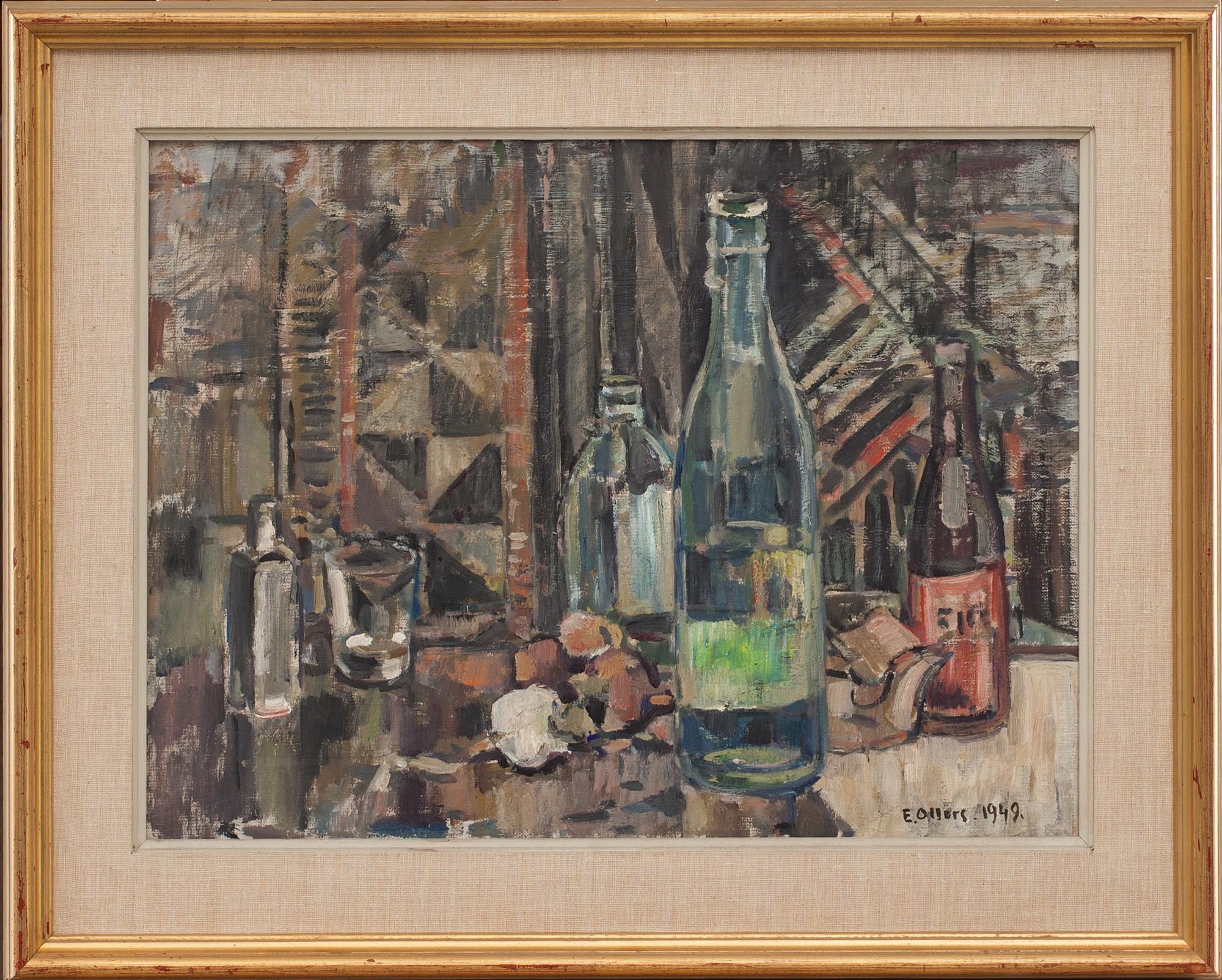 EDVIN OLLERS, olja på duk. Signerad och daterad 1949.
