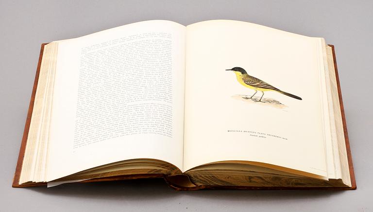 BOK, 3 vol, "Svenska Fåglar", M.W. & F von Wright, Stockholm, 1927-1929.