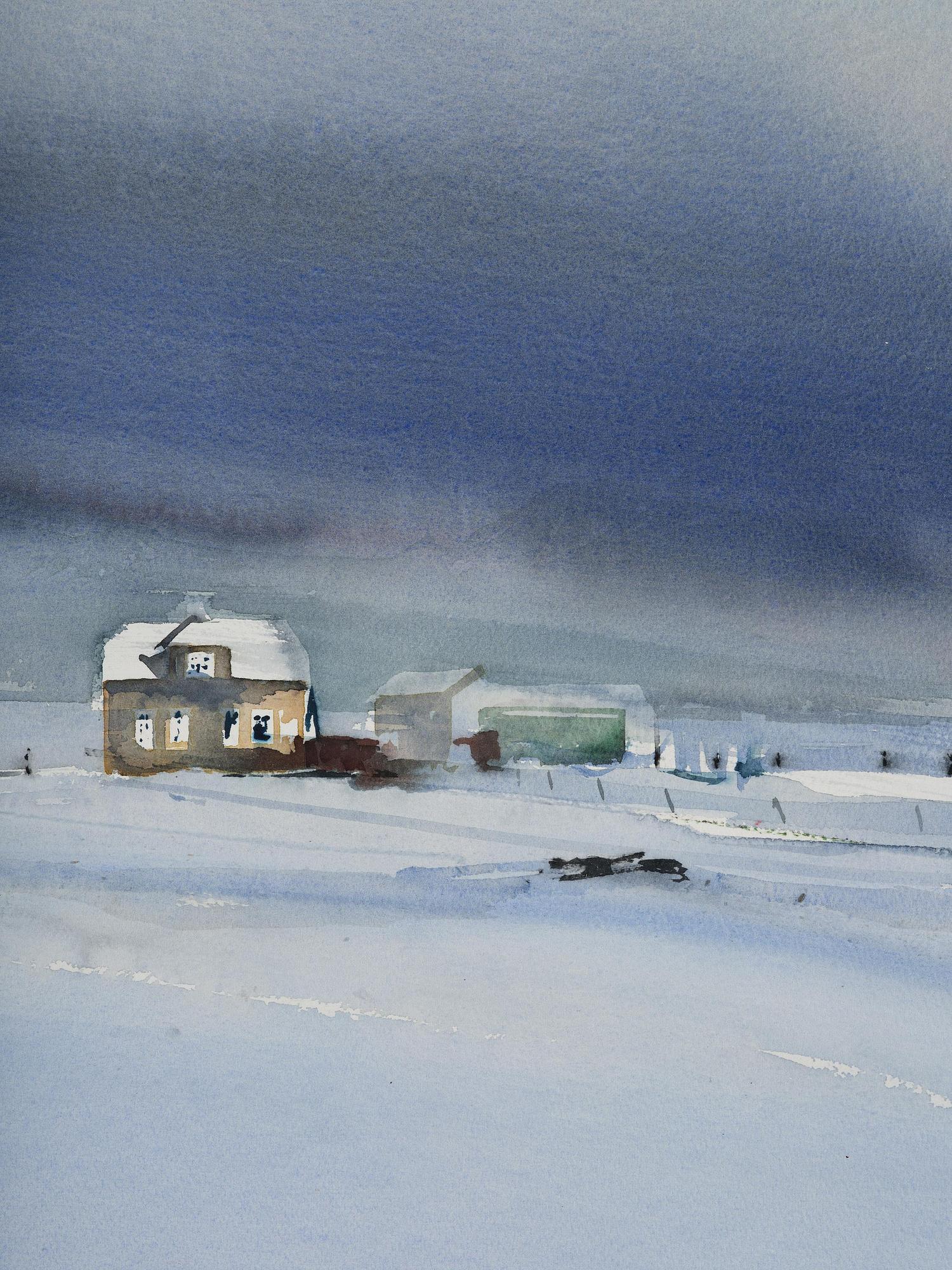 Lars Lerin, Untitled.