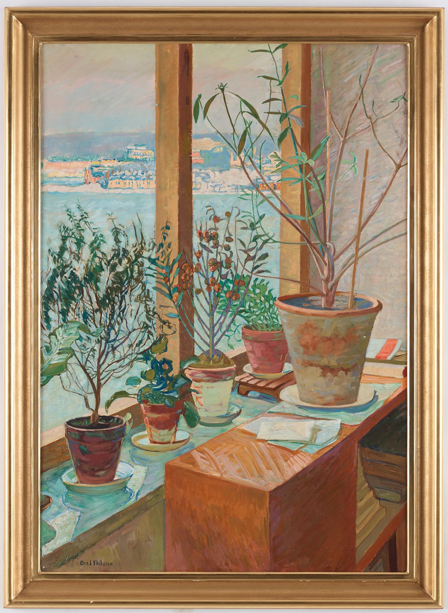 Axel Nilsson, View over Karlbergskanalen.