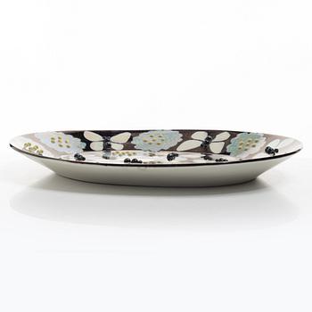 Birger Kaipiainen, fat, "Butterfly", 1982, Arabia Art, Finland, 1982.
