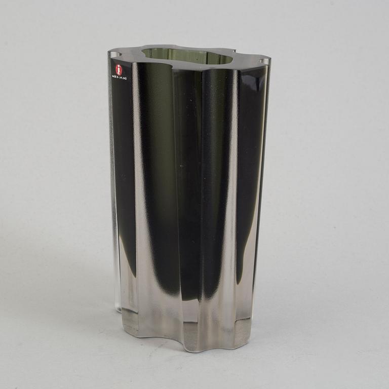 A glass vase by Tapio Wirkkala for Iittala, Finland, second half of the 20th century.