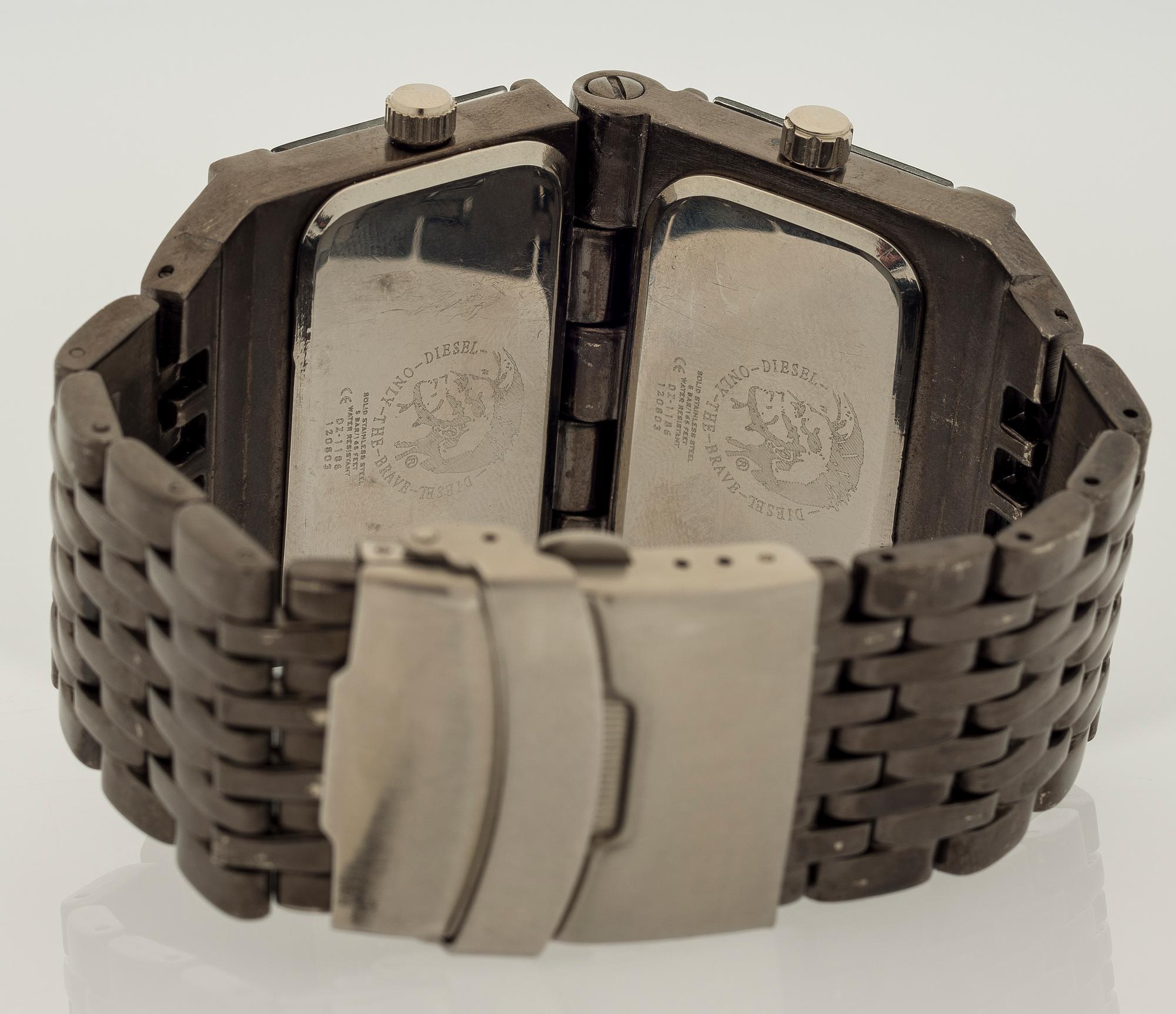 ARMBANDSUR, herr, Diesel, stål.