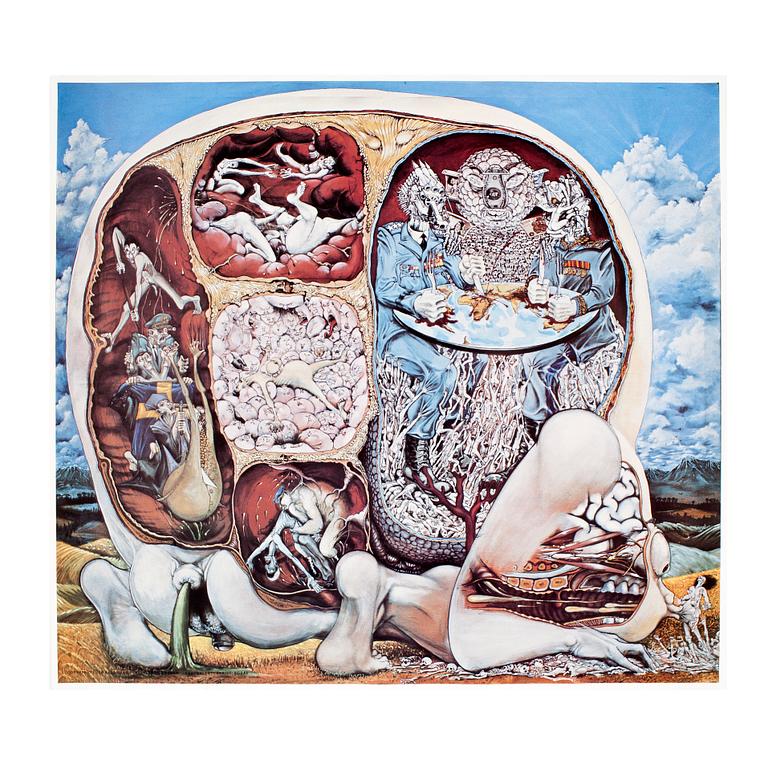 ULF RAHMBERG, offset, affisch, 2 st, 1960-tal.