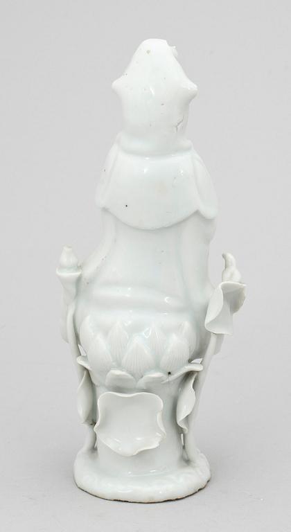 FIGURIN, blanc de chine. Kina, 1900-tal.