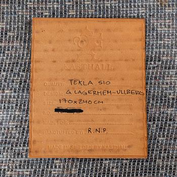 Gunilla Lagerhem Ullberg, rug, "Tekla", Kasthall, approx. 240 x 170 cm.