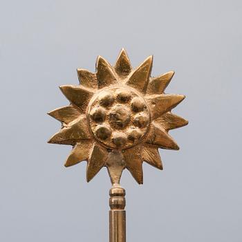 VÄGGLYSTRAR, ett par, gustaviansk stil, 1900-talets mitt.