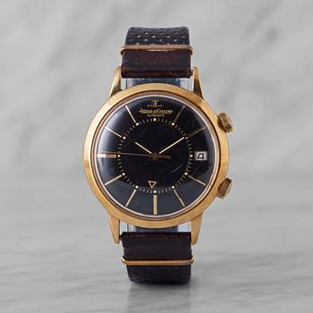 JAEGER-LeCOULTRE, Memovox, wristwatch, 37 mm,