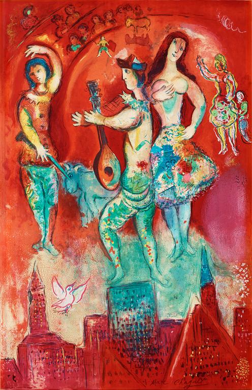 Marc Chagall (Efter), "Carmen".
