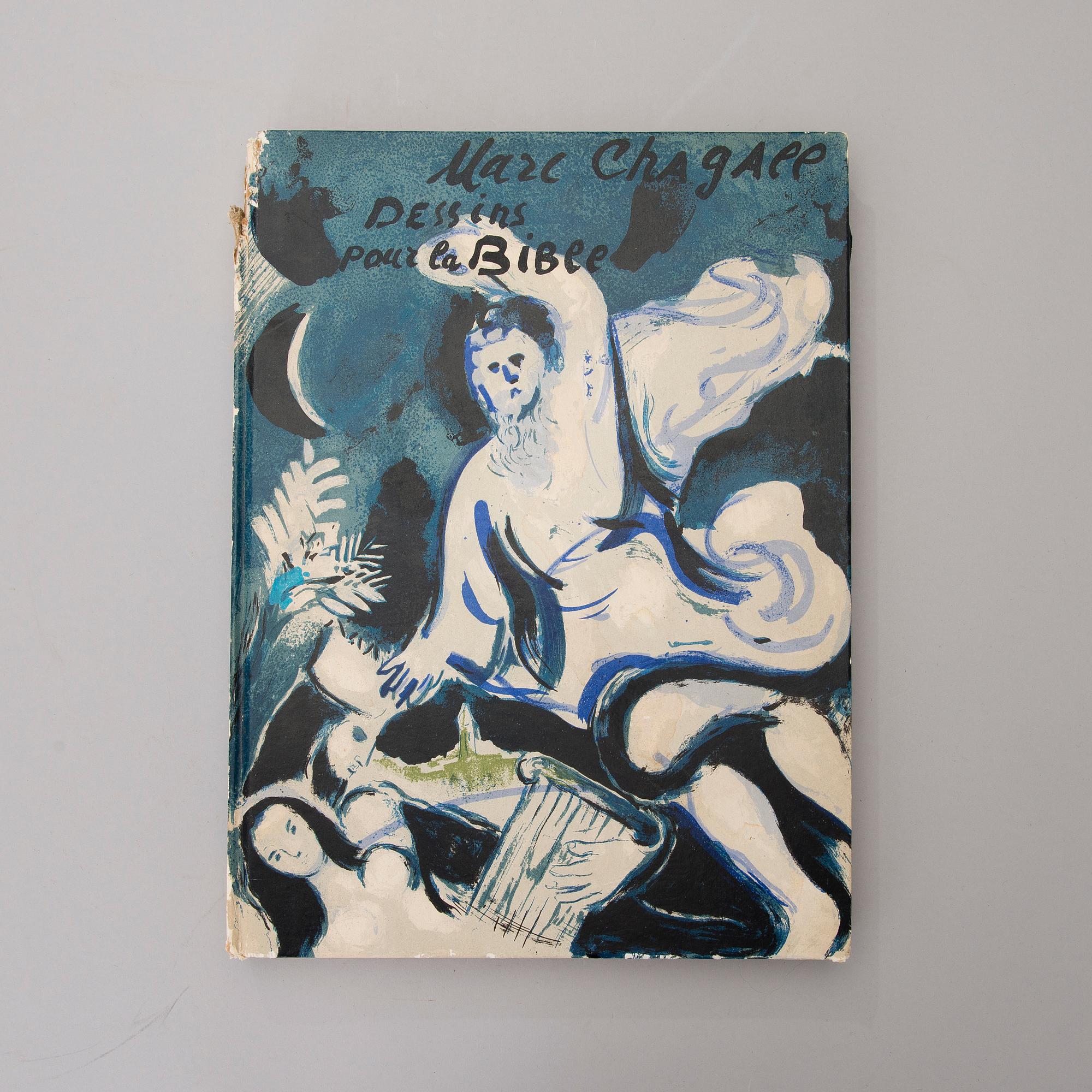 "Dessins pour la bible" book, vol X, no 37-38, Verve, Paris 1960.