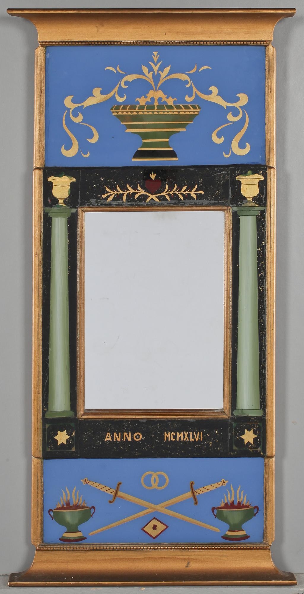 SPEGEL, sk glasmästarspegel, 1900-tal.