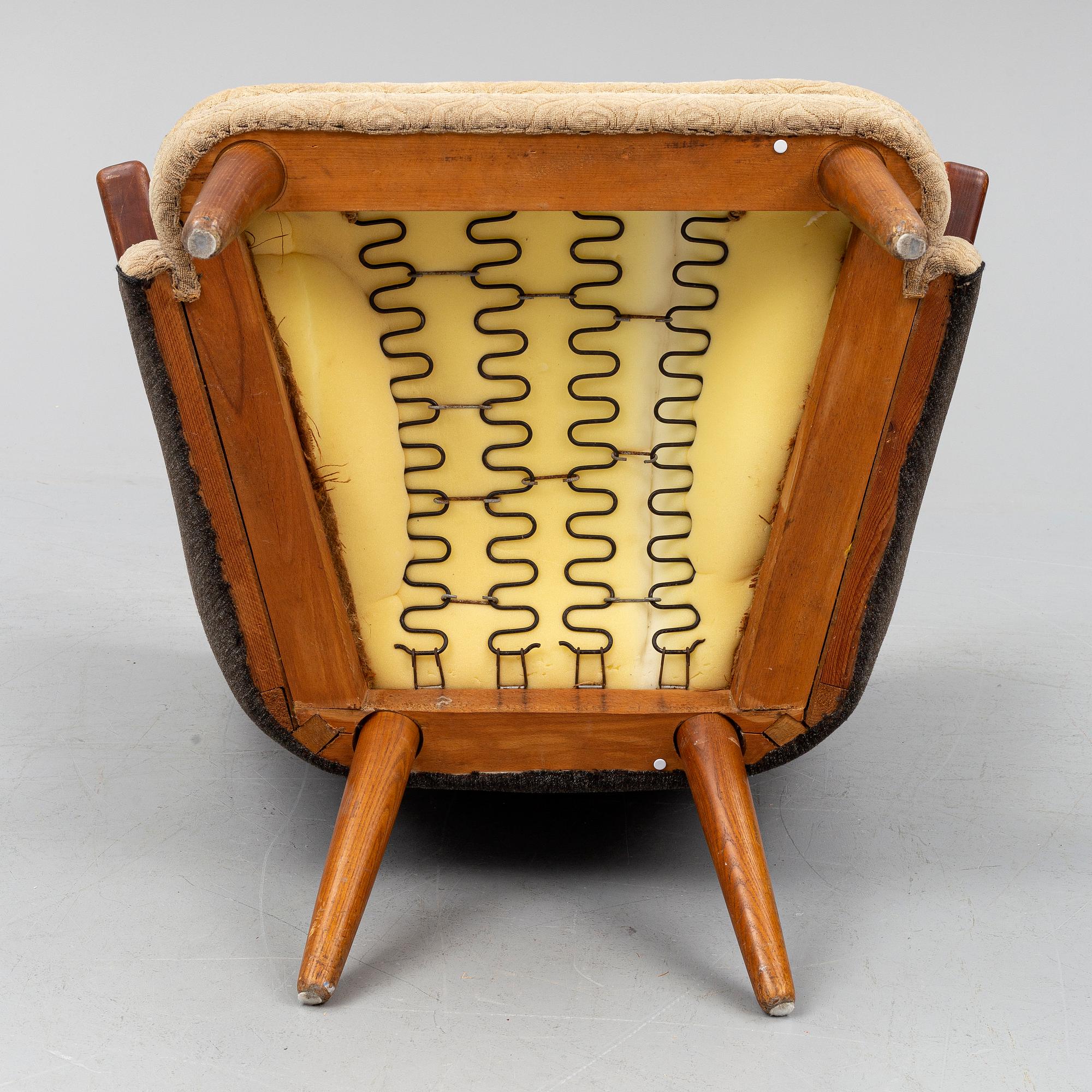 SVEND SKIPPER, a 1960's armchair, Skippers möbler, Denmark.