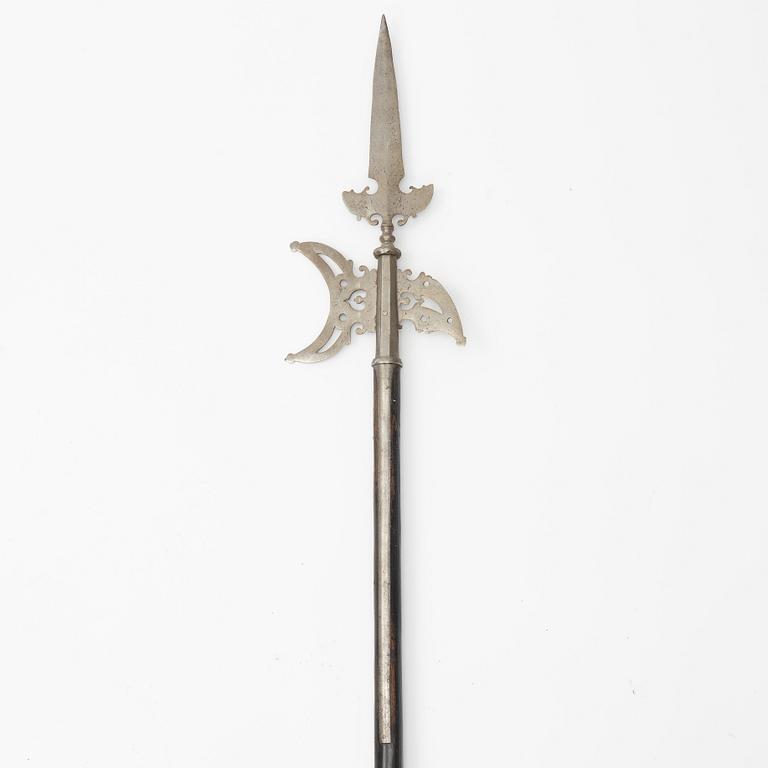 A 18th century halberd.