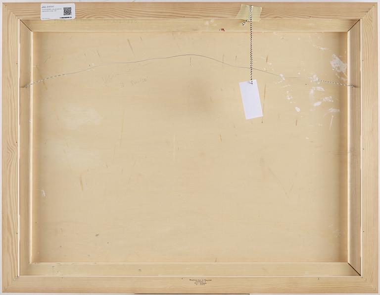 YLVA CEDER, oil on panel signed on verso.