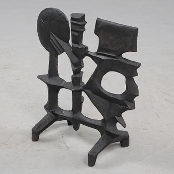 SKULPTUR, gjutjärn, Olle Hermansson, Husqvarna, 1960/1970-tal.
