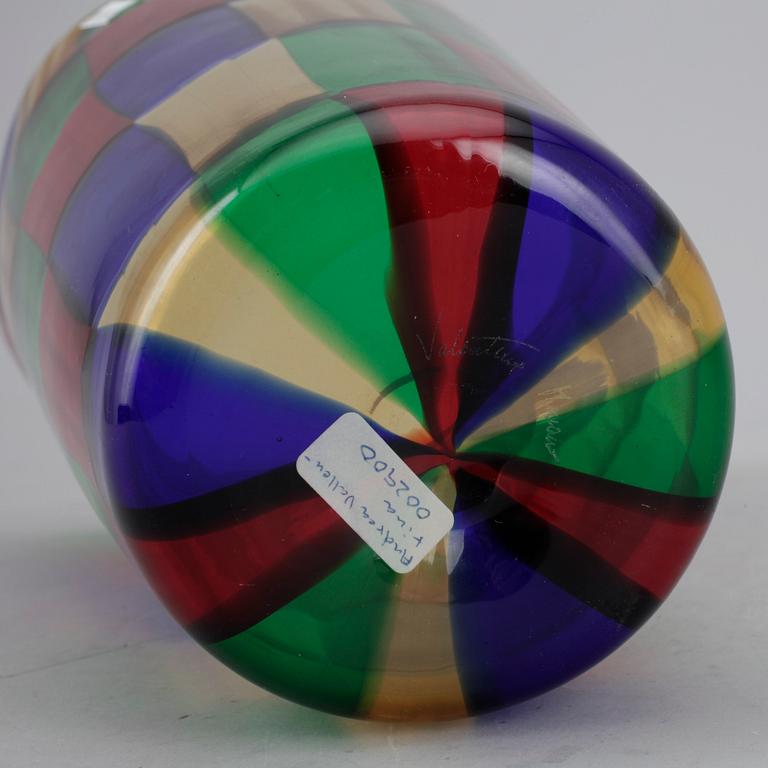 VAS, glas, Andrea Valentina, Murano, Italien, sannolikt samtida. Signerad.