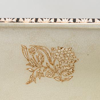 YTTERFODER, JARDINIERE, 5 ST. porslin, G&C, Danmark, 1900-talets andra hälft.