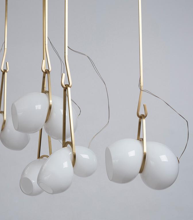 Lindsey Adelman, a "Catch CS.07.01." ceiling lamp, Studio Lindsey Adelman, Los Angeles, USA, 2016.
