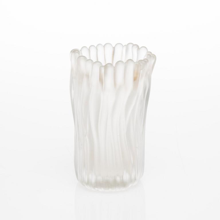 VAS, glas, "Renlav", signerad Tapio Wirkkala, Iittala.