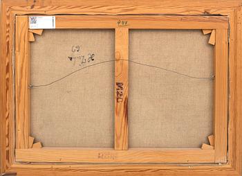 Hugo Zuhr, olja på duk, signerad,