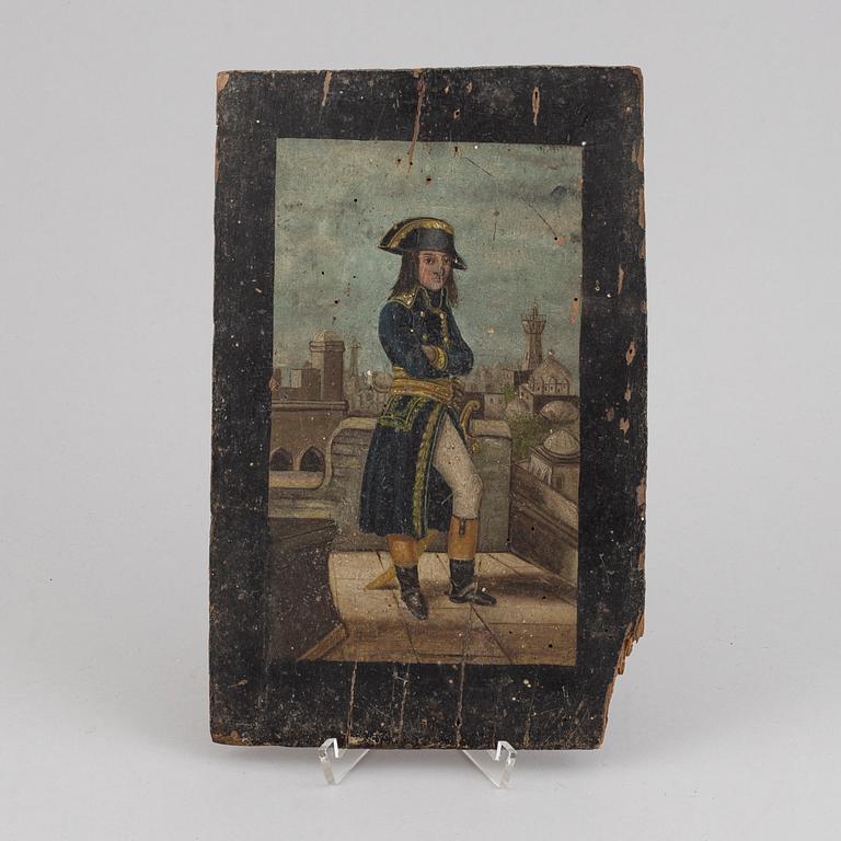 UNKNOWN ARTIST, 18/19th Century, oil on panel, unsigned.