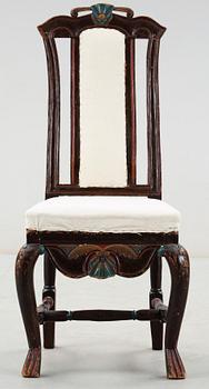 STOL, senbarock, 1700-tal.