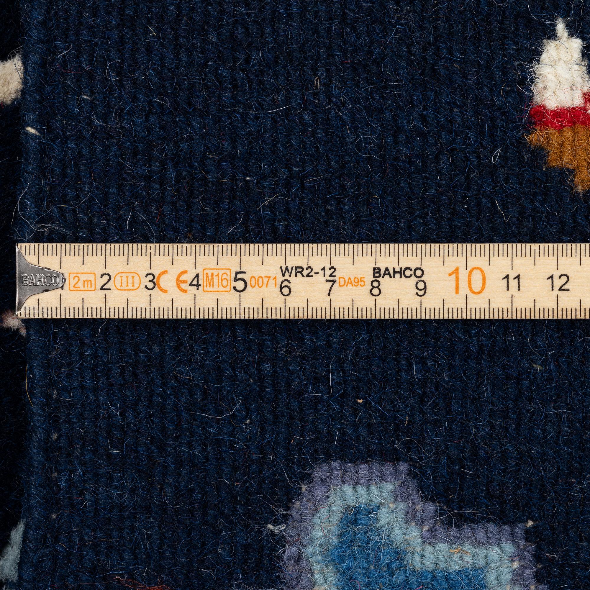 Rug, old Tibet, approx. 84 x 63 cm.