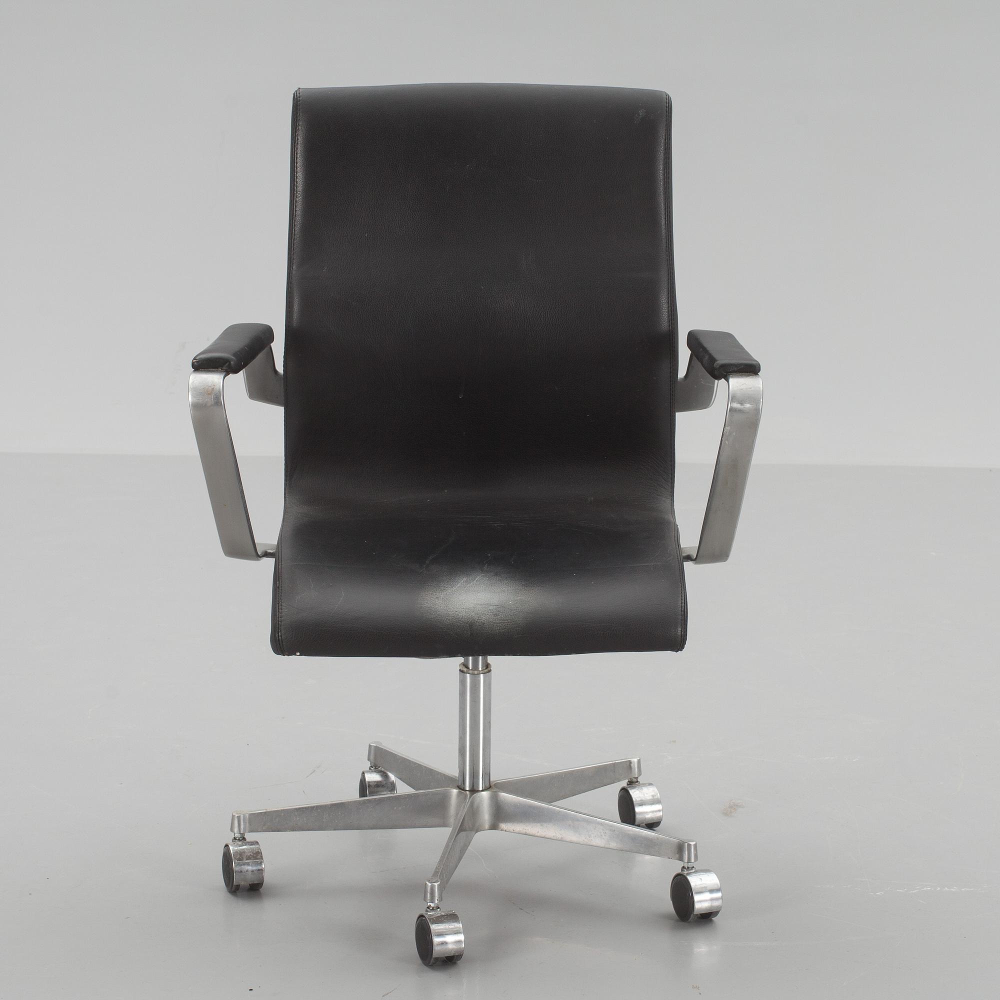 KONTORSSTOL, "Oxford Chair", Arne Jacobsen, 1960-tal.