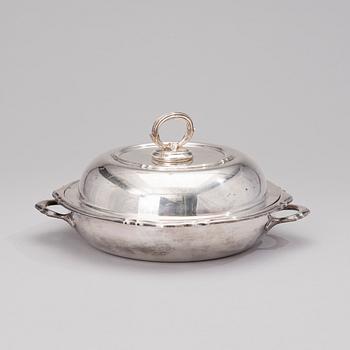 KAROTTER, 2 st, försilvrad, Mappin & Webb, England 1900-tal.