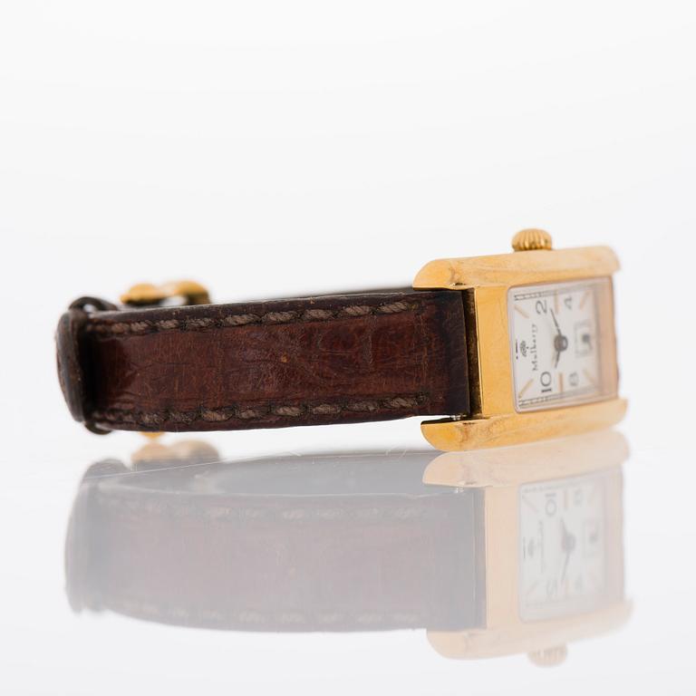 MULBERRY, wrist watch, 19,5 x 30-35,5 mm.