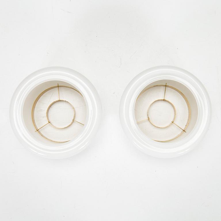 Lisa Johansson-Pape, taklampor, ett par, modell 71-143, Stockmann Orno 1900-talets mitt.,