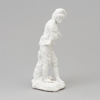 SKULPTUR, biskvi, efter Niderviller, omkring 1900-tal.