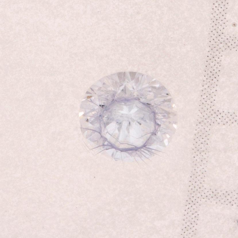 Brilliant-cut diamond 0,40 ct, F IF, IGL cerificate 1981.