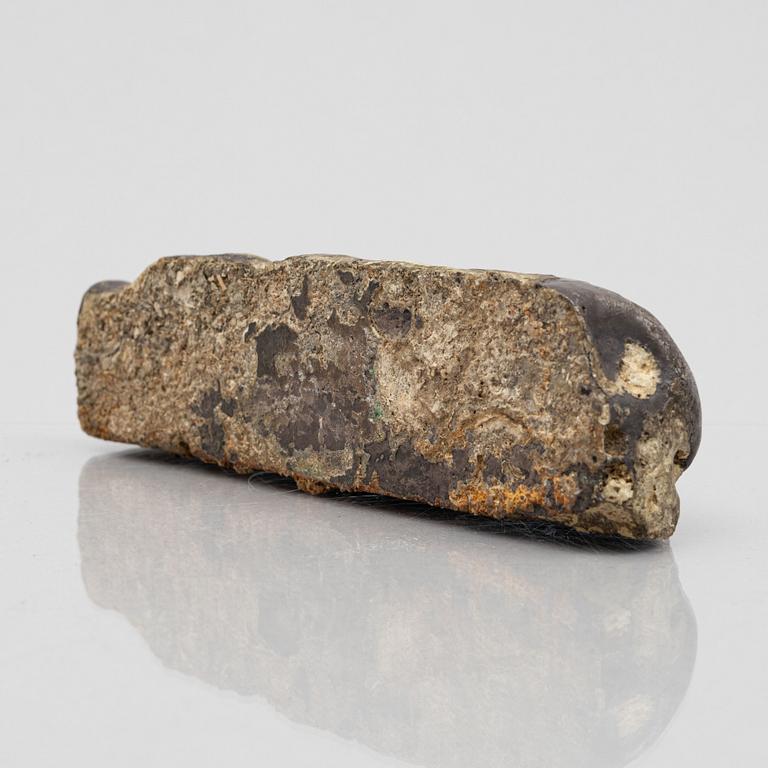 A Dutch East India Company (V.O.C) silver ingot from the Bredenhof Bullion.