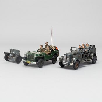 TWO MILITARY VEHICLE, ONE FROM JOSEF NEUHIERL JNF CA 1939 GERMANY.