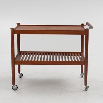 A serving trolley, 1950's/60's.