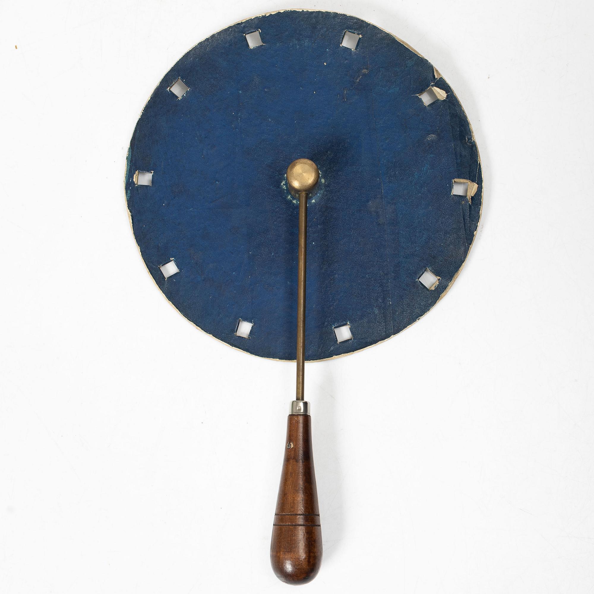 Phénakistiscope, "Disque Magique/Troll-Skifvan", probably France, 19th century.