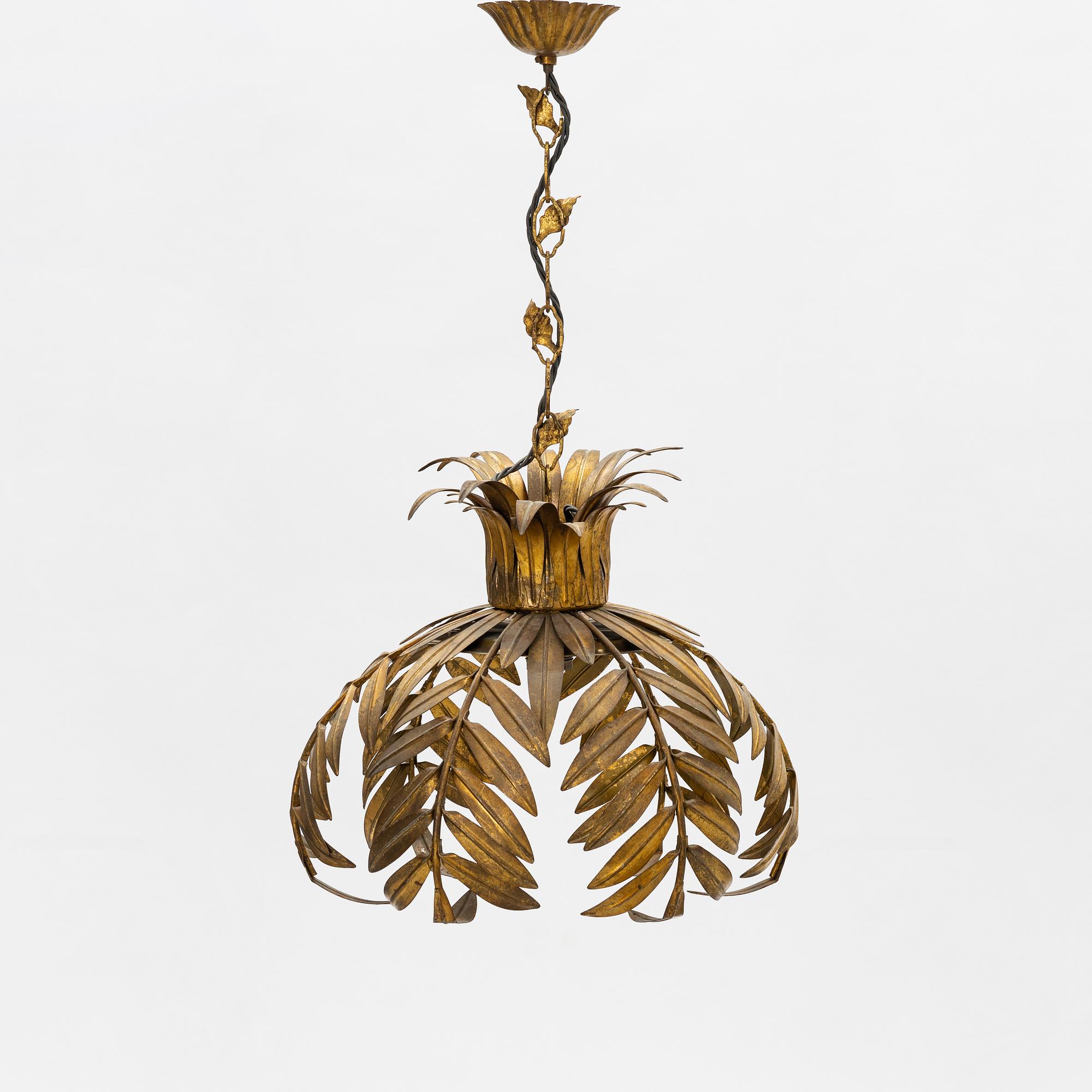 Taklampa, Italien, troligen. 1900-talets senare del.